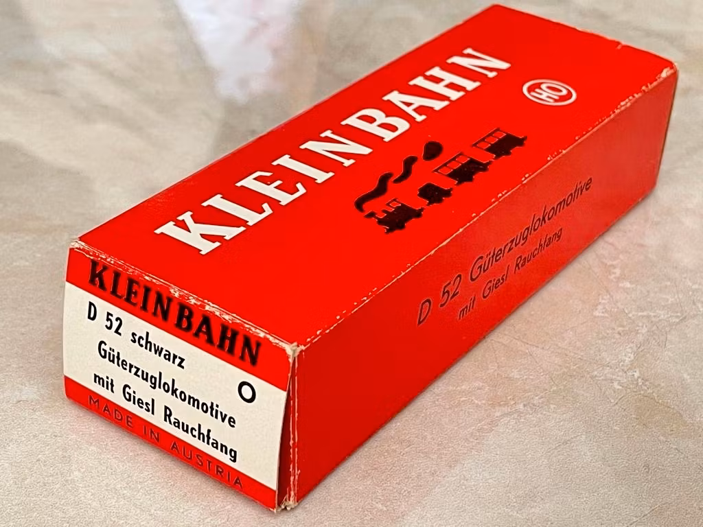 Vintage, Kleinbahn Ånglok D 52 1719 ÖBB Tender