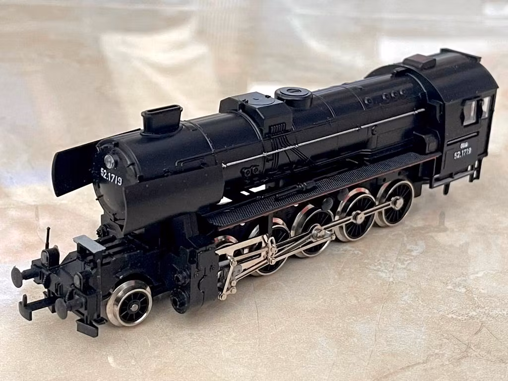 Vintage, Kleinbahn Ånglok D 52 1719 ÖBB Tender