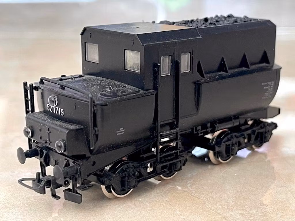 Vintage, Kleinbahn locomotive D 52 9793 HO Tender