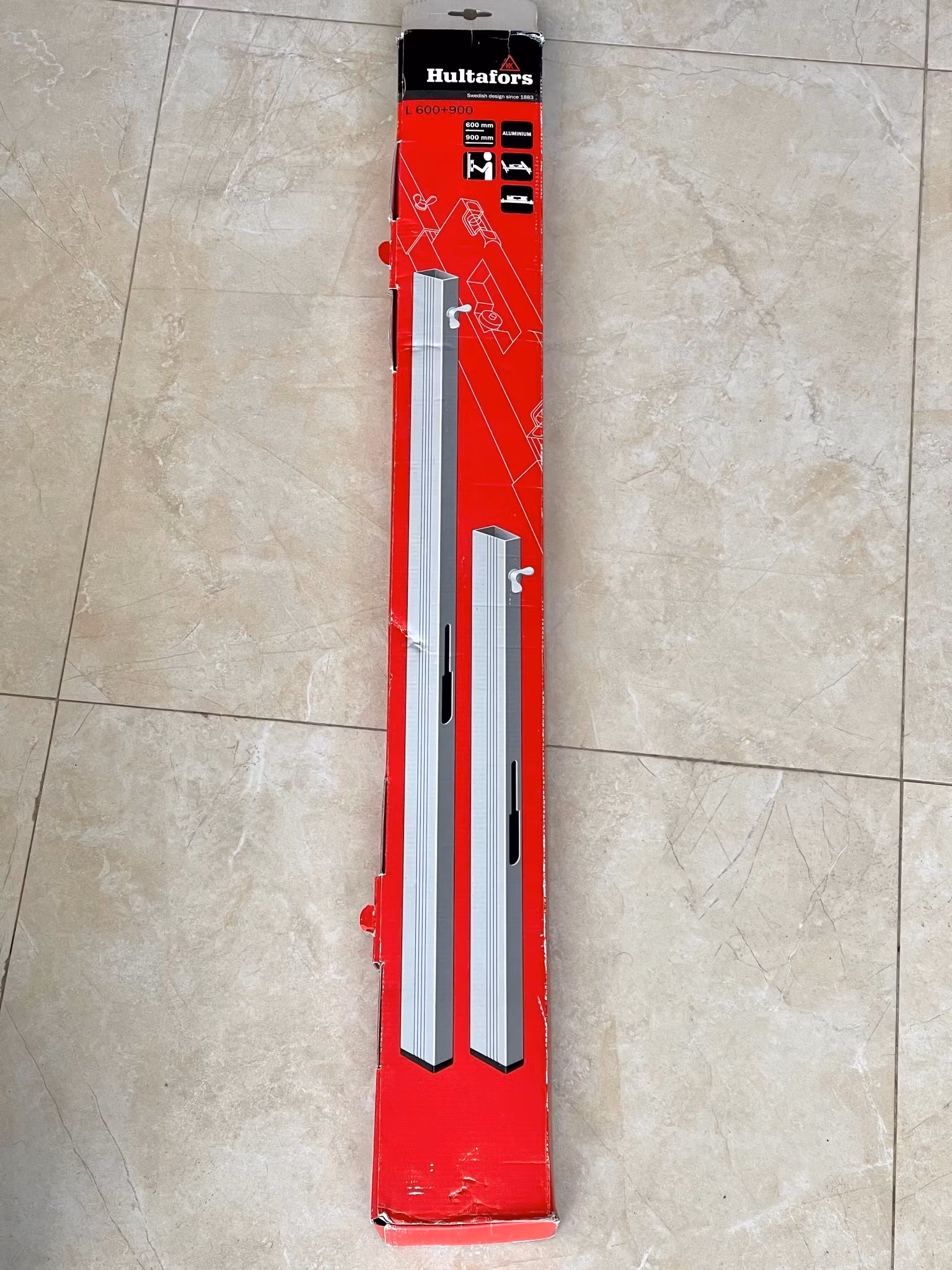 HULTAFORS Libella L 600 + 900 aluminium