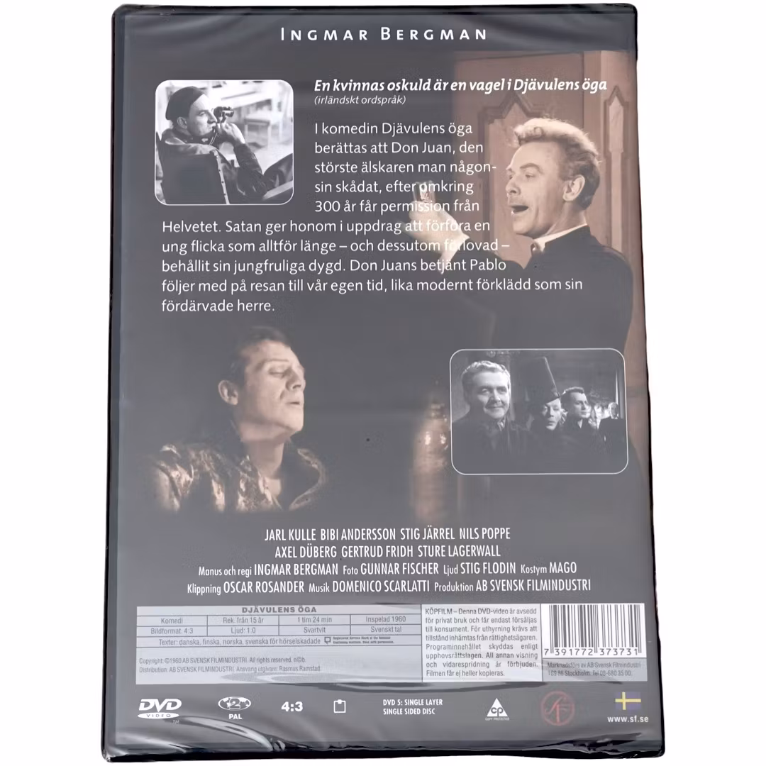 Djävulens Öga av Ingmar Bergman DVD, NY