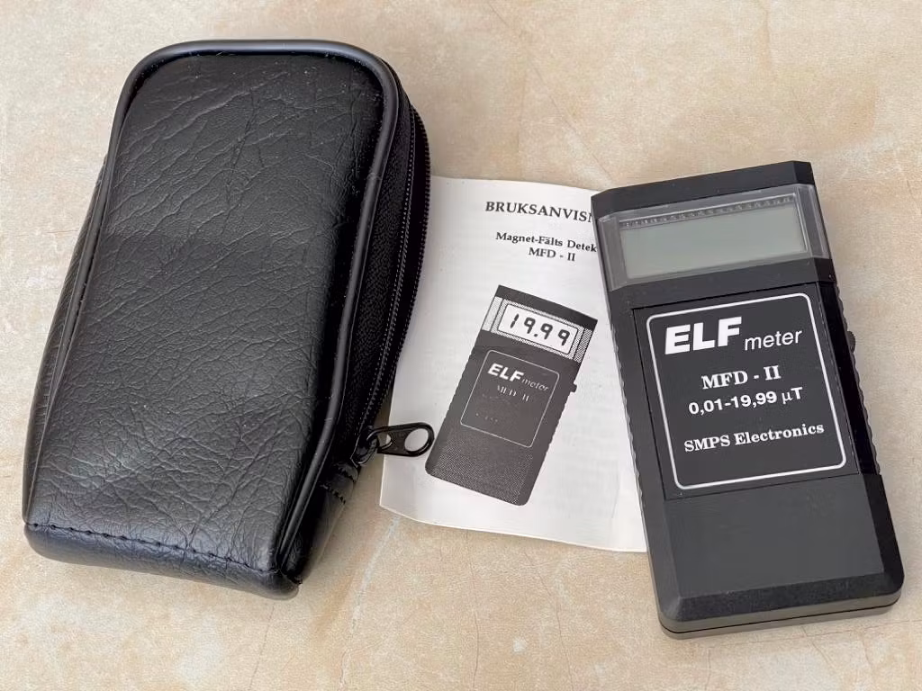 Elf Meter SMPS Elektronik Magnetfeldmessgerät MFD II MFD II