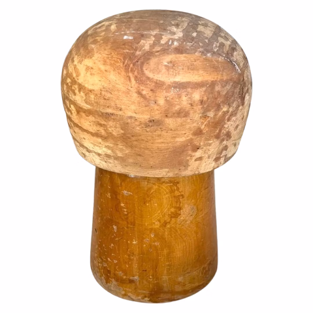 Vintage hatt block stativ