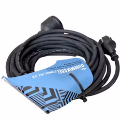 ICA Gummikabel utomhus IP44, 10 m