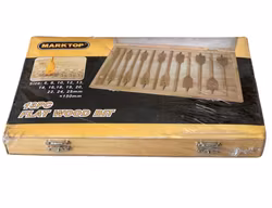 Marktop 13 st Flatborrsats  6-25 mm