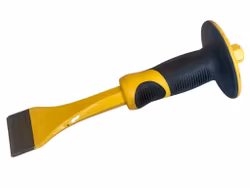 Platt mejsel med handskydd