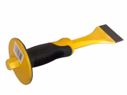 Platt mejsel med handskydd