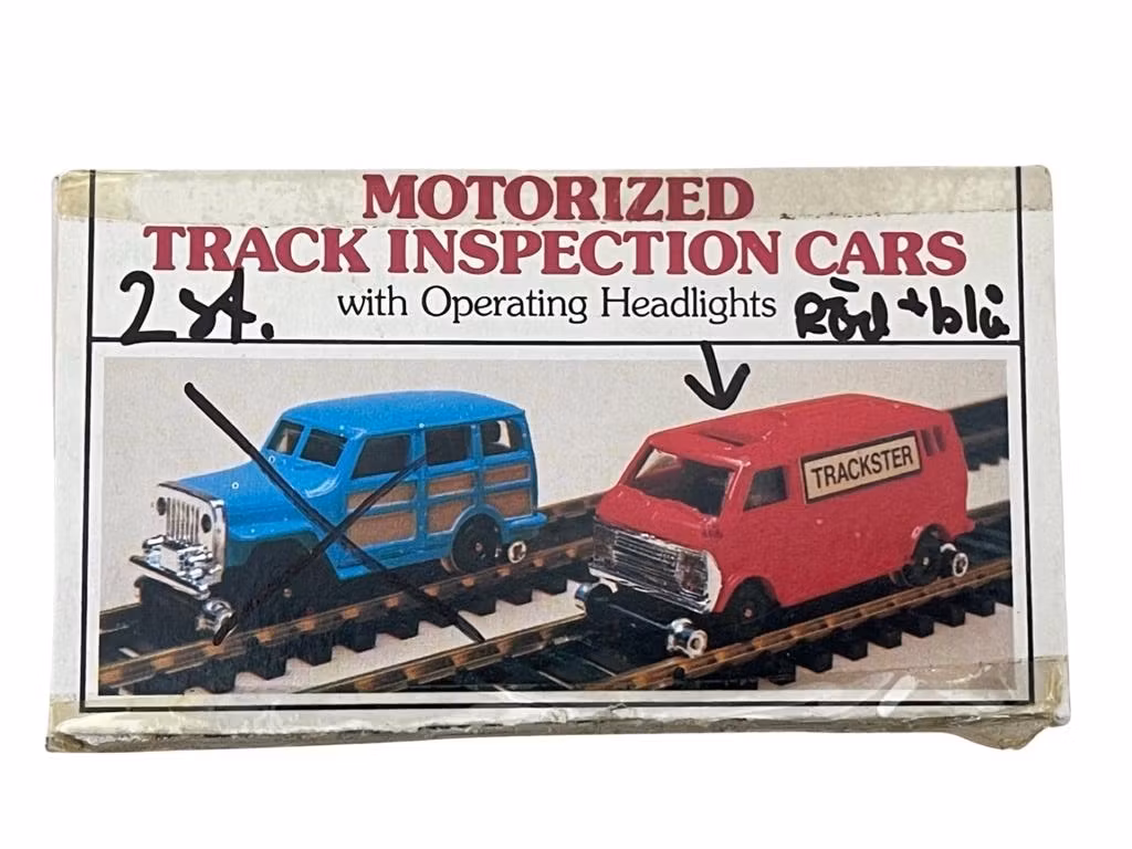 Bachmann HO Skala inspektionsbilar Chevy van