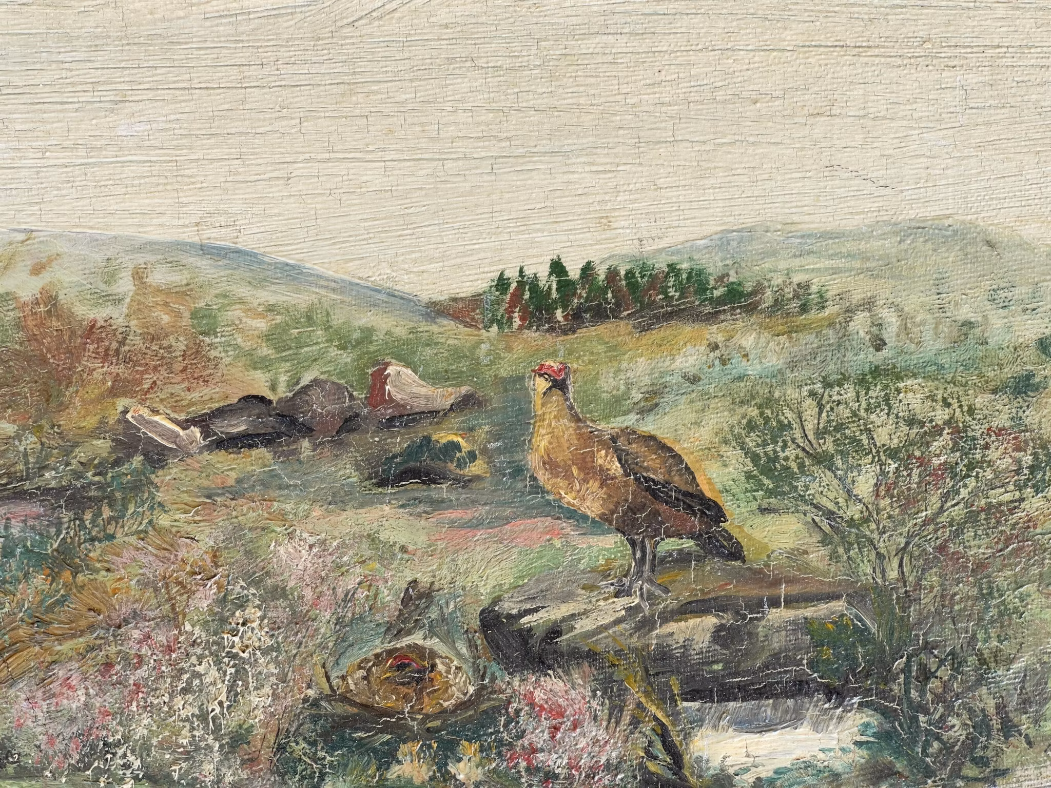 Unidentified artist, Oil on panel