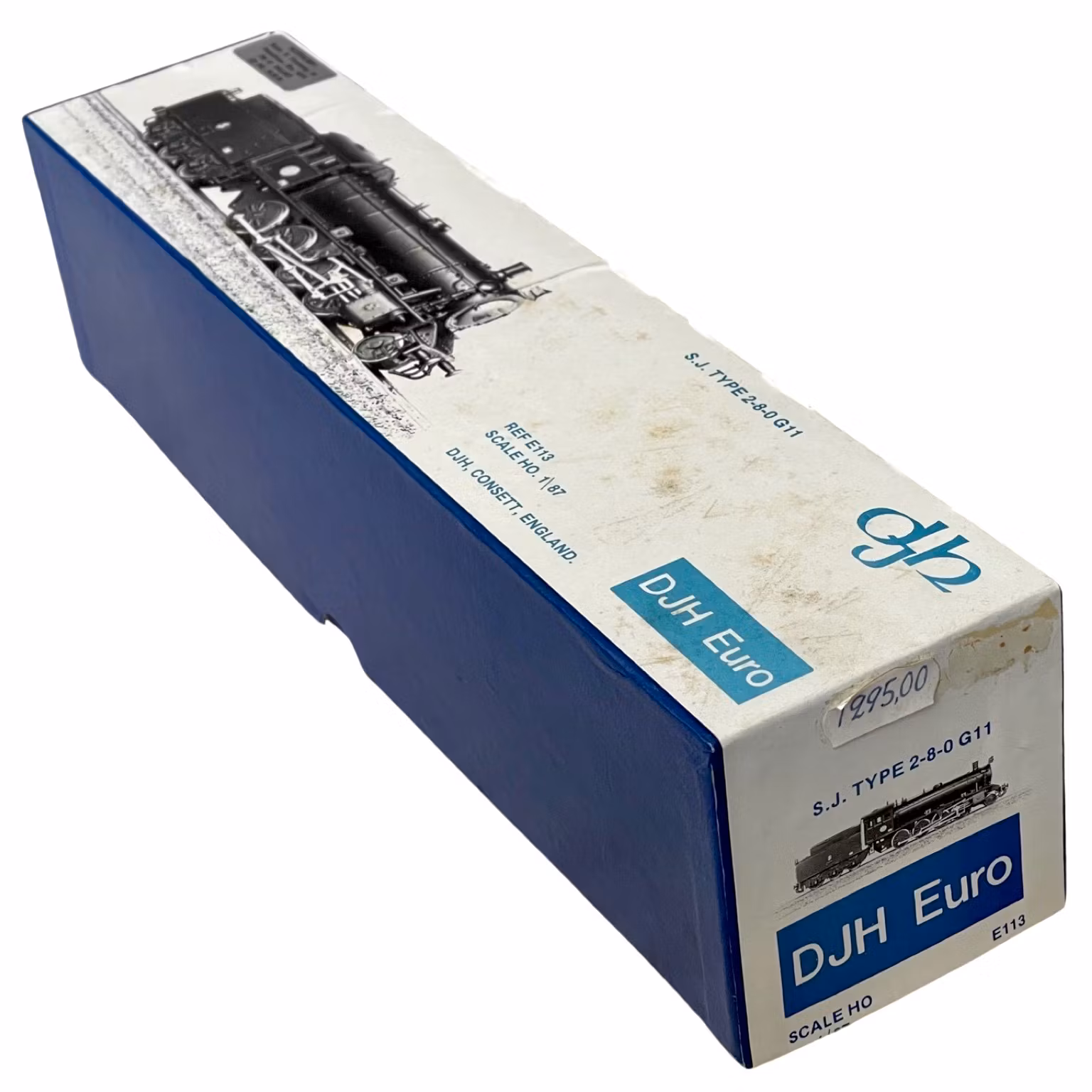 MODELLTÅG DJH Svenska ångloket G11, byggsats i originalkartong.