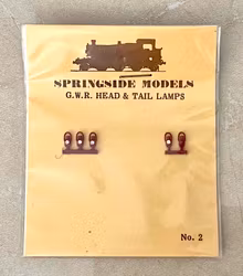 Springside 2 Models G.W.R Head & Tail Lamps