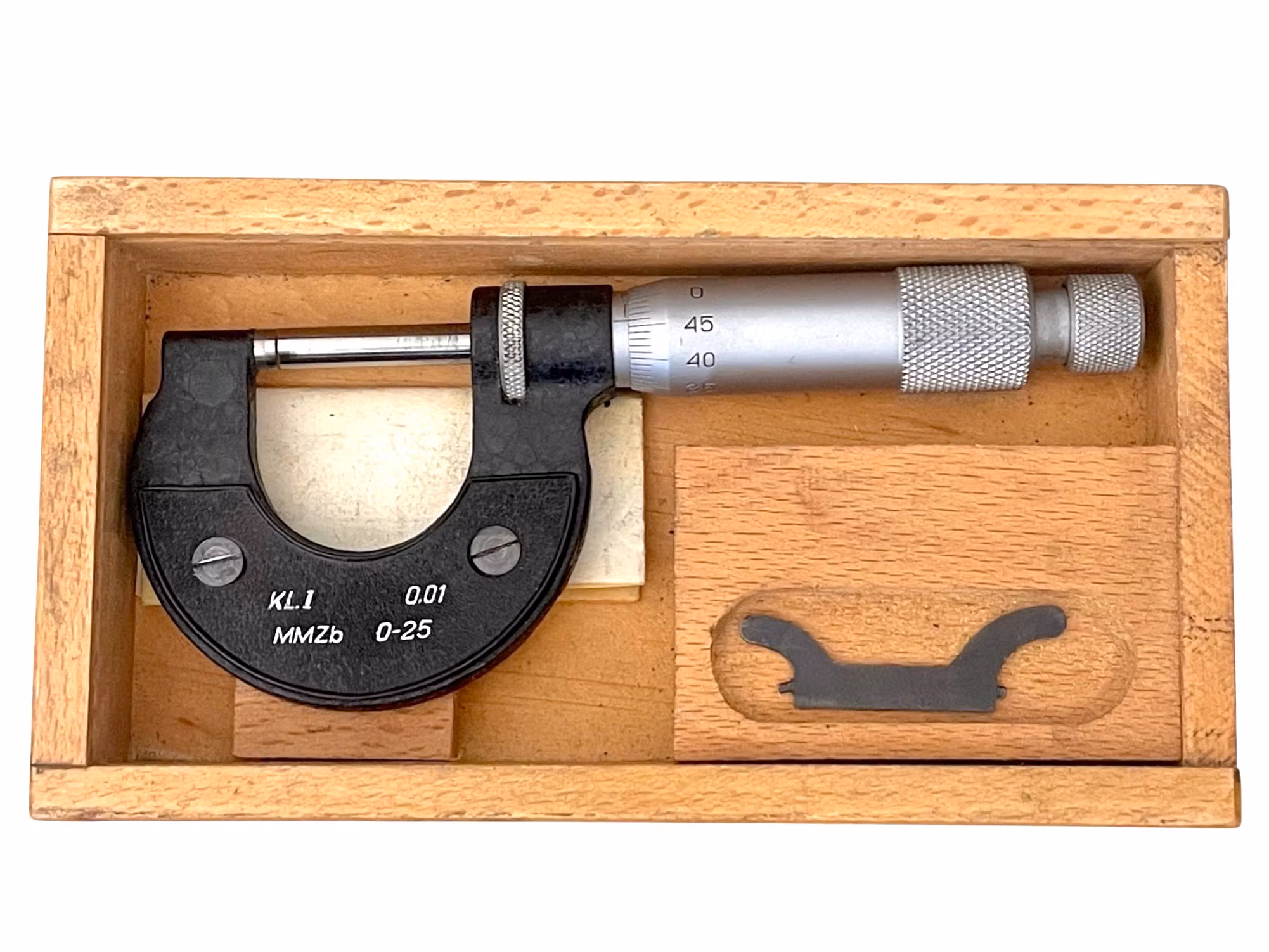 FWP 0-25 Micrometer 1/100 mm