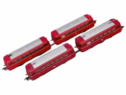 Fleischmann Lokaltåg lok och vagn + 2 vagnar