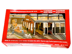 Fleischmann HO 6476 lokstall utrustning