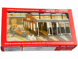 Fleischmann HO 6476 lokstall utrustning