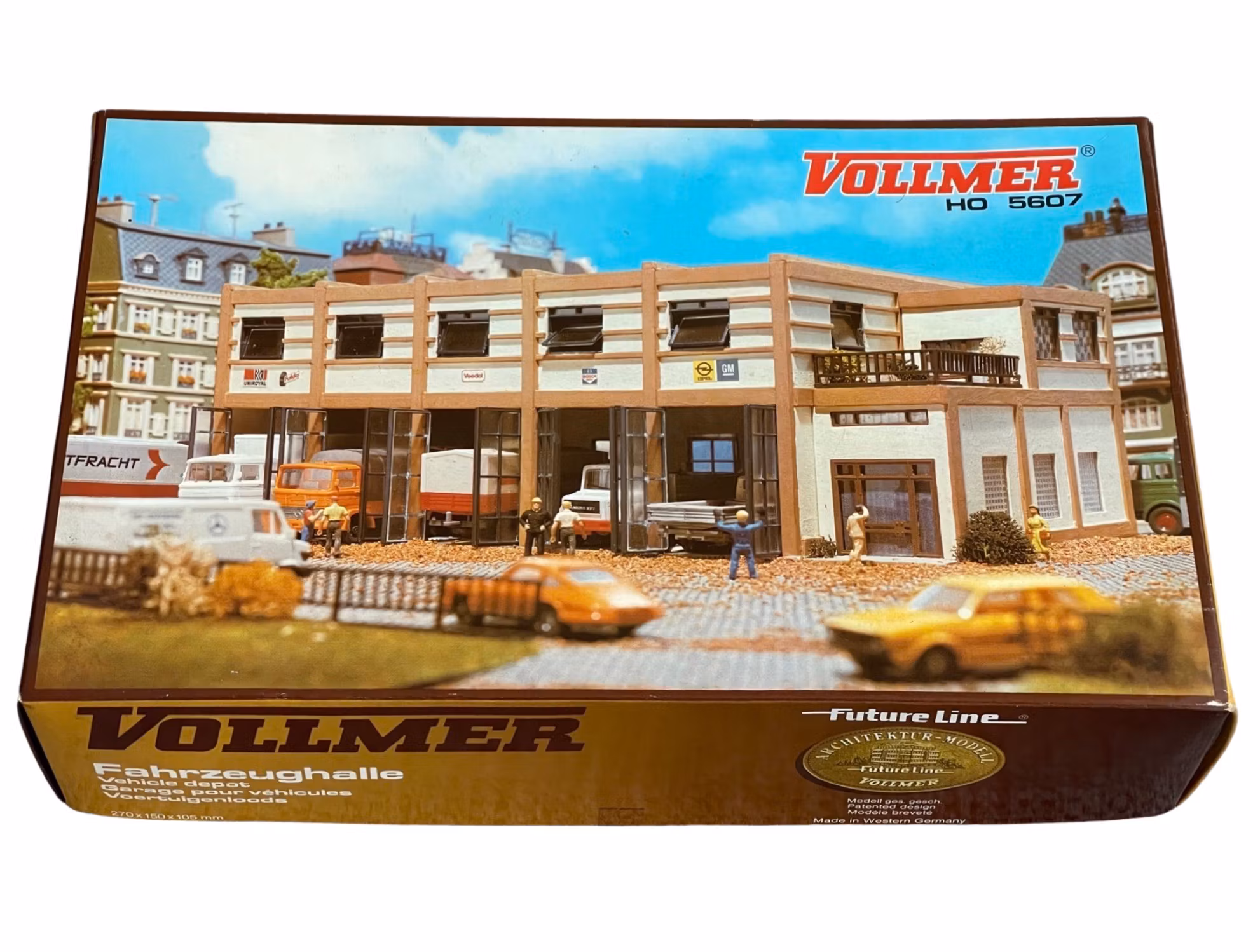 Vollmer HO 5607 Byggsats för moderna fordonsdepån