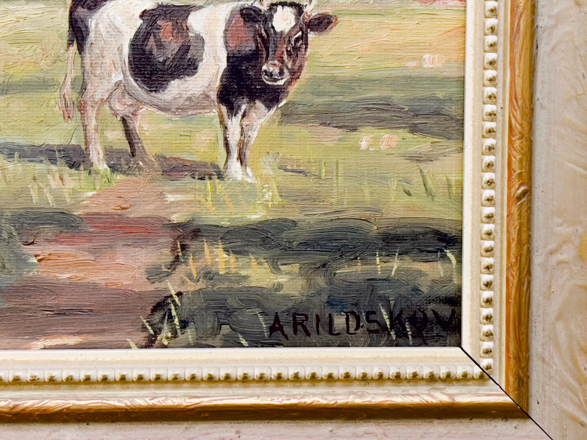 Max Arildskov (Dänemark 1896-1986). Ölgemälde auf Leinwand, Signiert