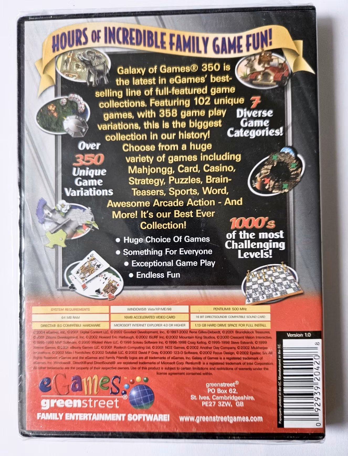 eGames Galaxy Of Games