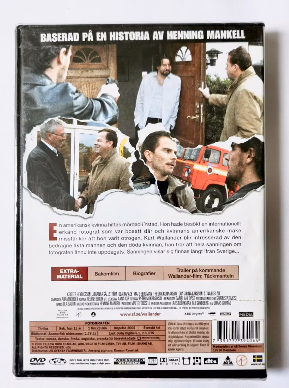 Fotografen av Markells Wallander, Thriller