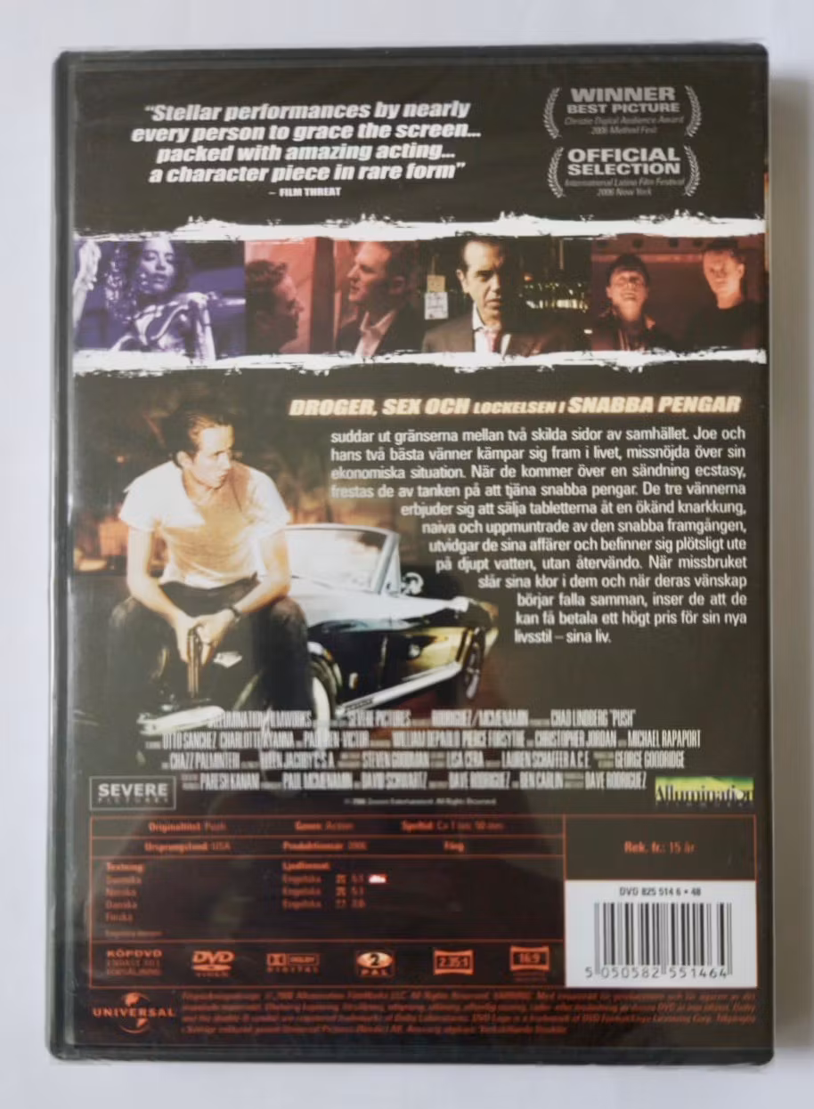 Push av Dave Rodriguez, DVD Video, NY