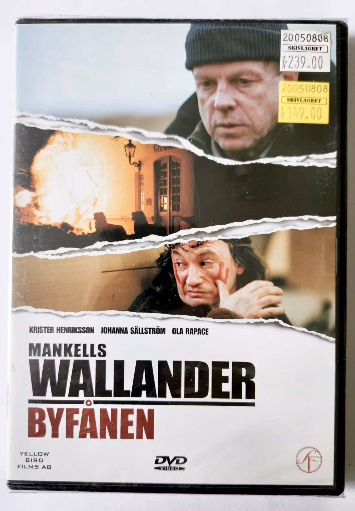 Byfånen av Markells Wallander, DVD Video, Thriller, NY