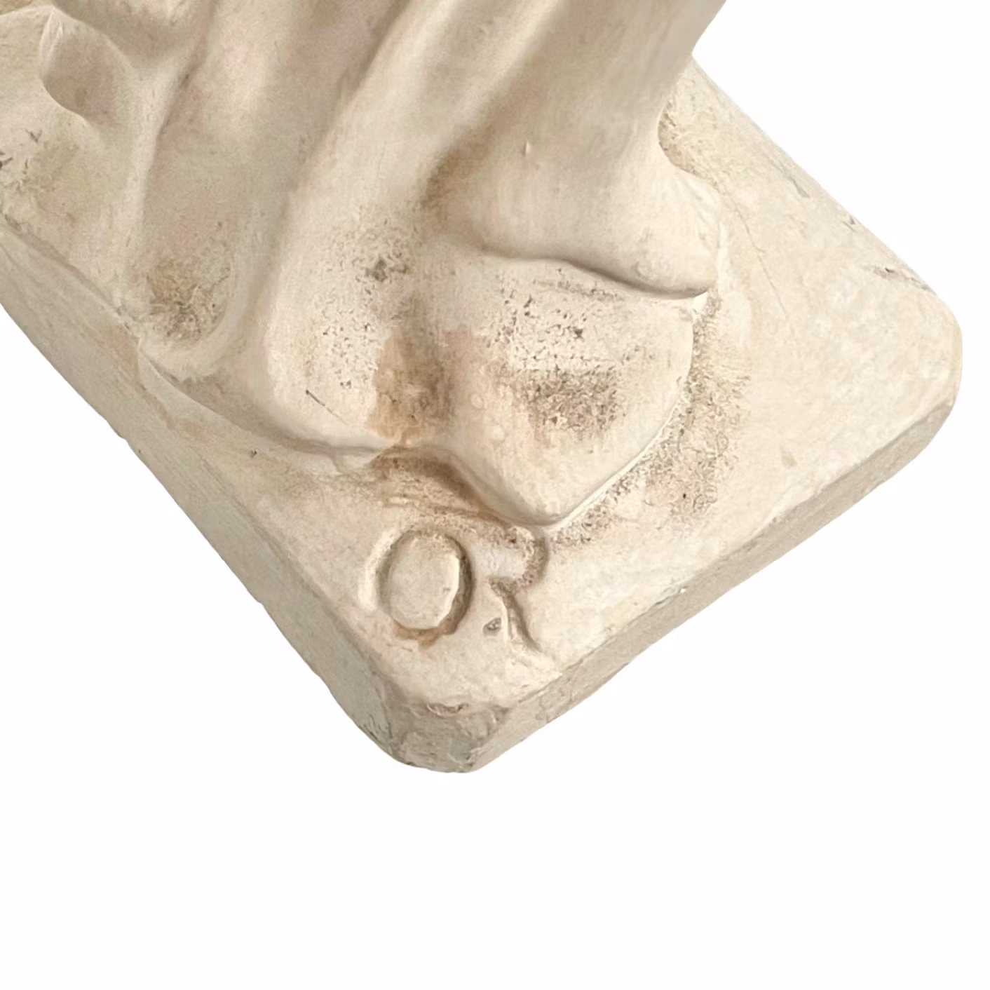 Ove Rasmussen Sculpture, plaster signed OR