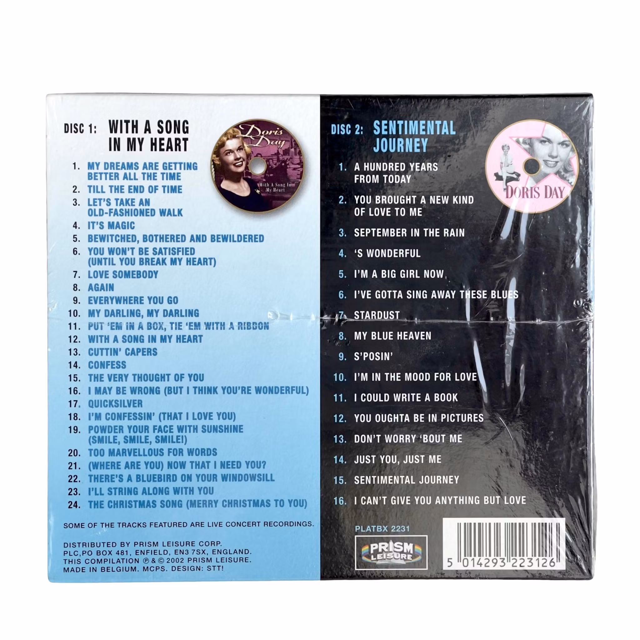 Doris Day: 40 Magic Memories, 2 CD, NY