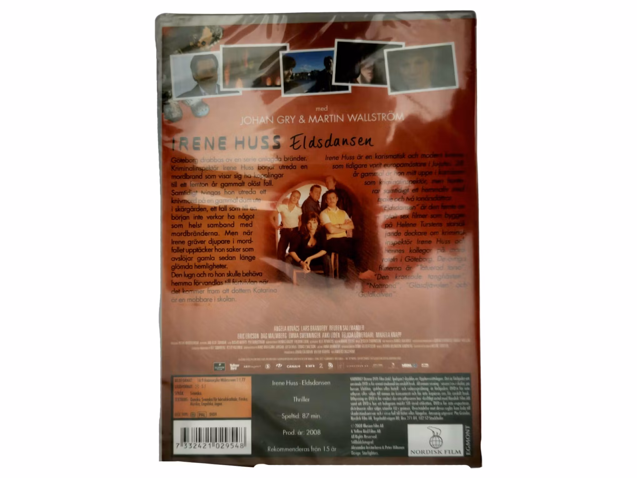 Irene Huss: Eldsdansen, DVD, NY