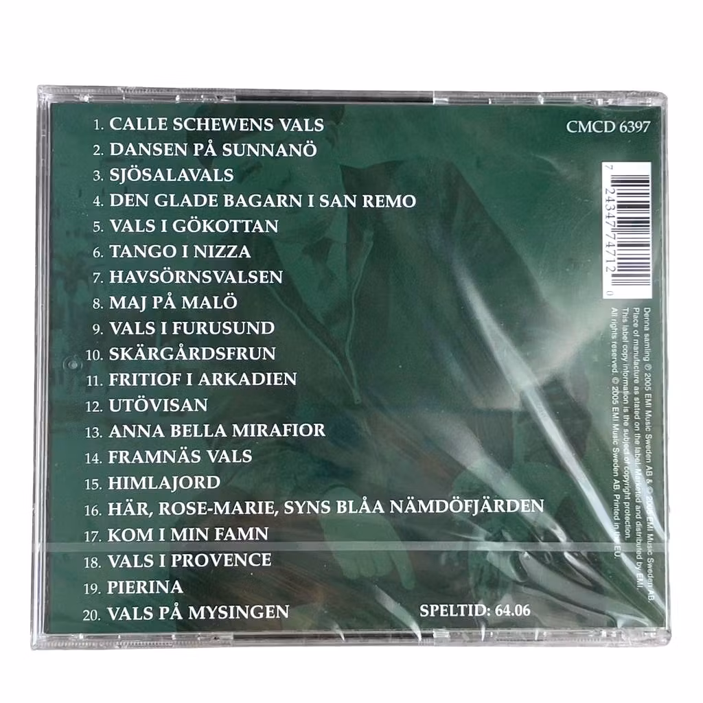 Evert Taube: I Skärgården & Vid Medelhavet, CD NY