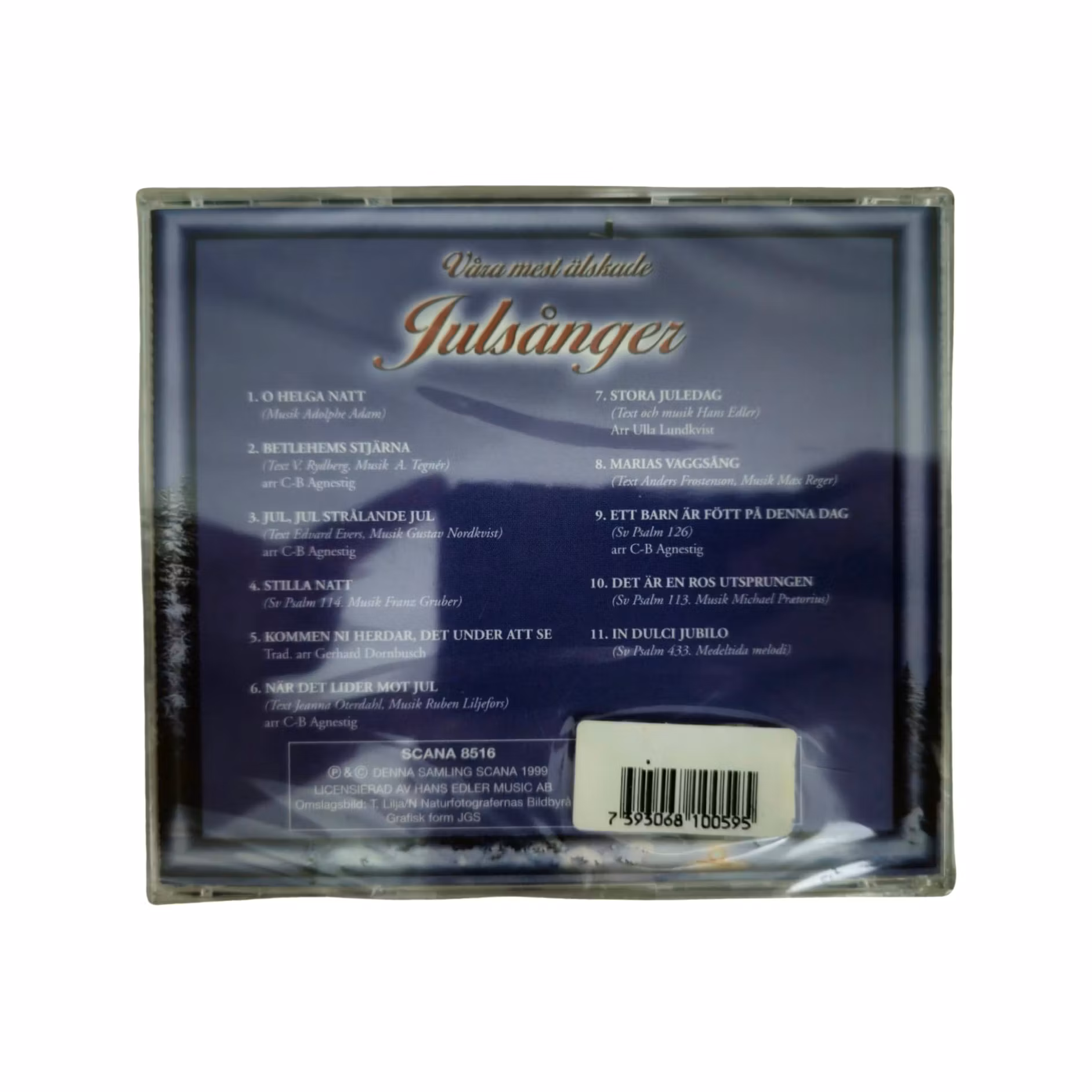Våra Mest Älskade Julsånger, CD NY