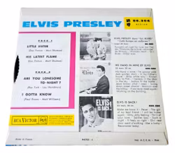 Elvis Presley Little Sister EP