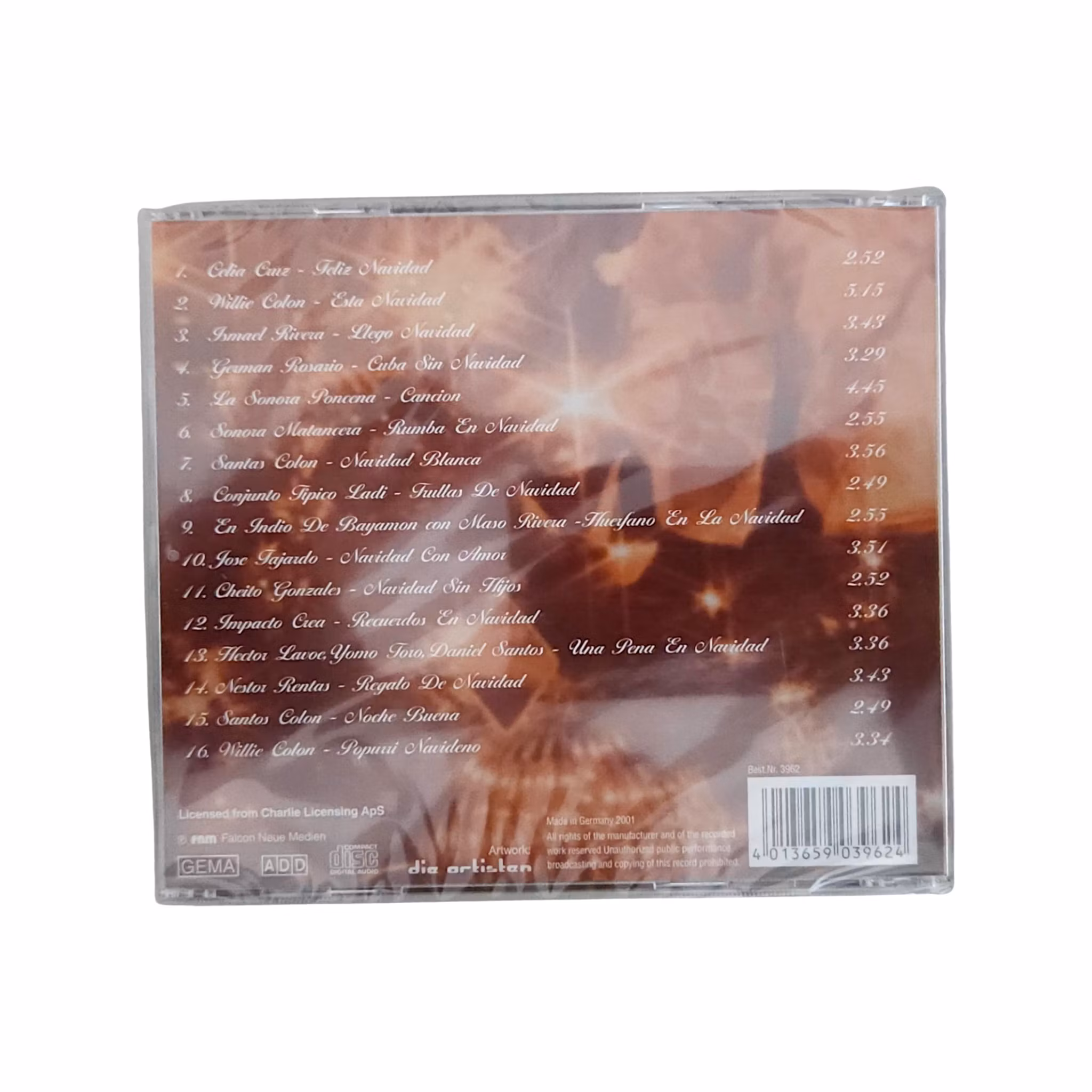 Feliz Navidad A Latin American Christmas Party CD NY