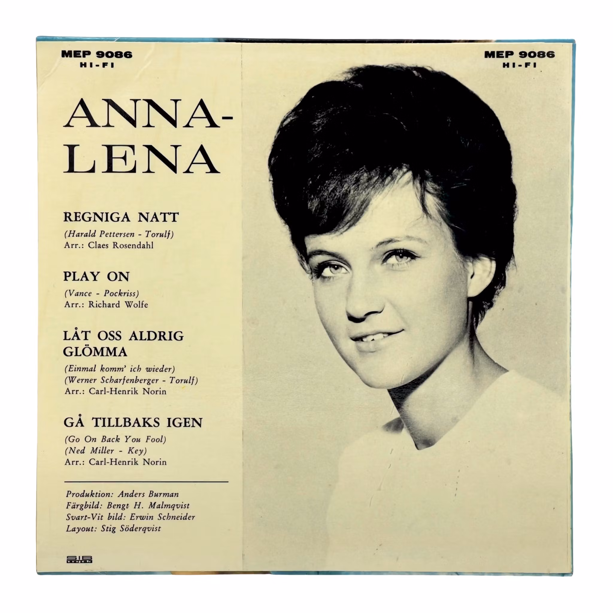 Anna Lena Regniga Natt Vinyl EP