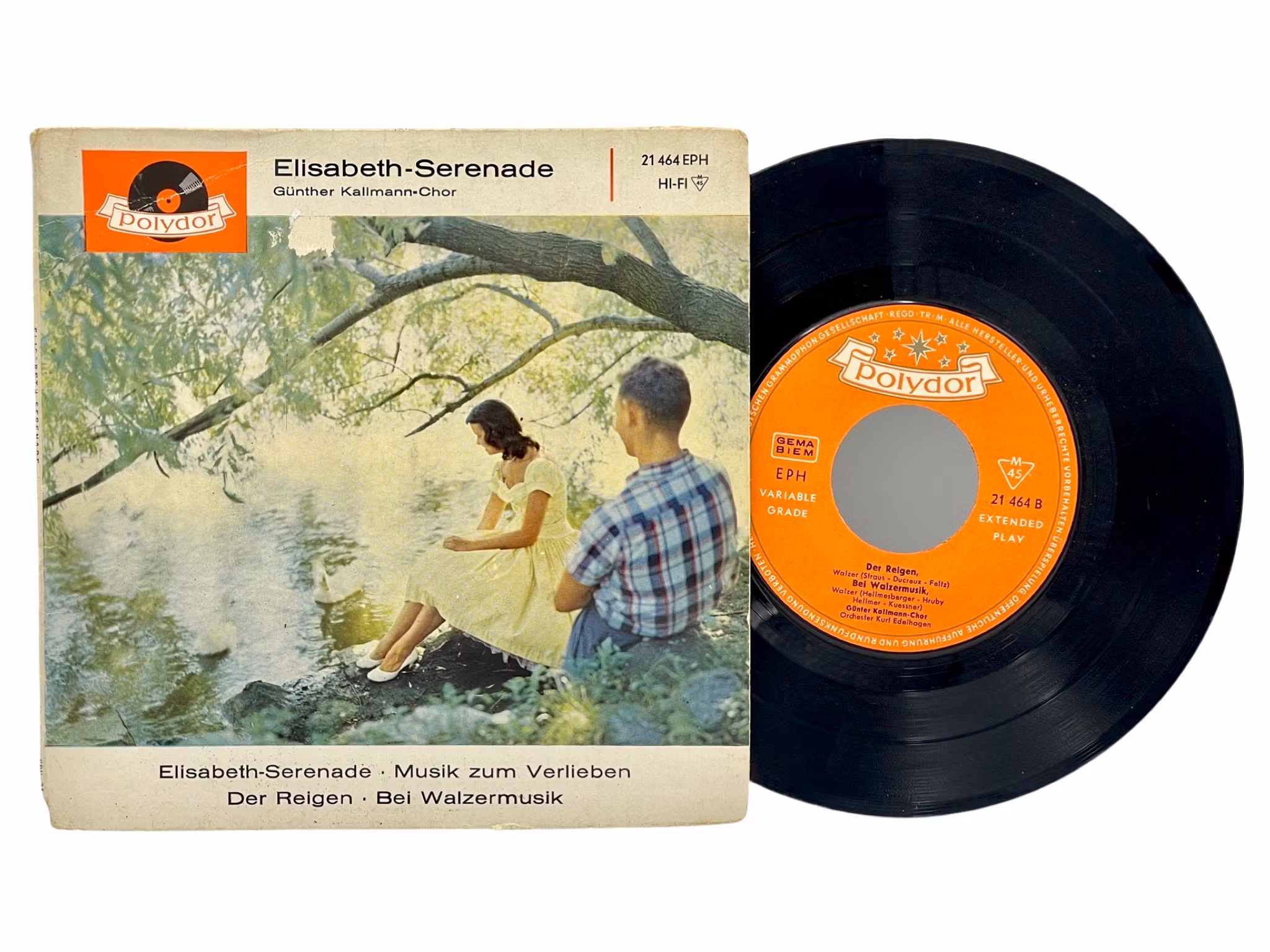 Elisabeth Serenade Günther Kallmann Chor Vinyl EP