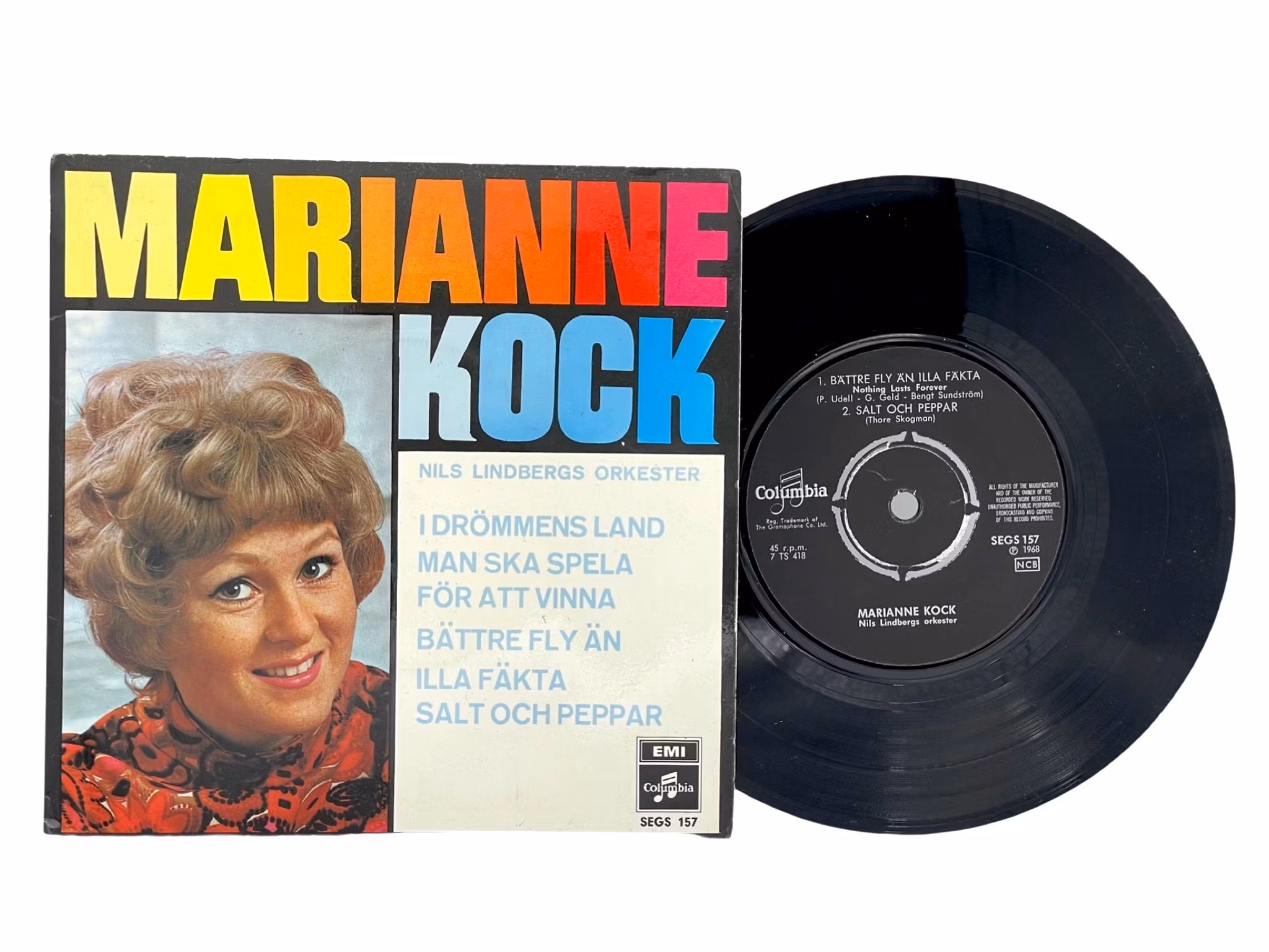 Marianne Kock Nils Lindbergs Orkester Vinyl EP