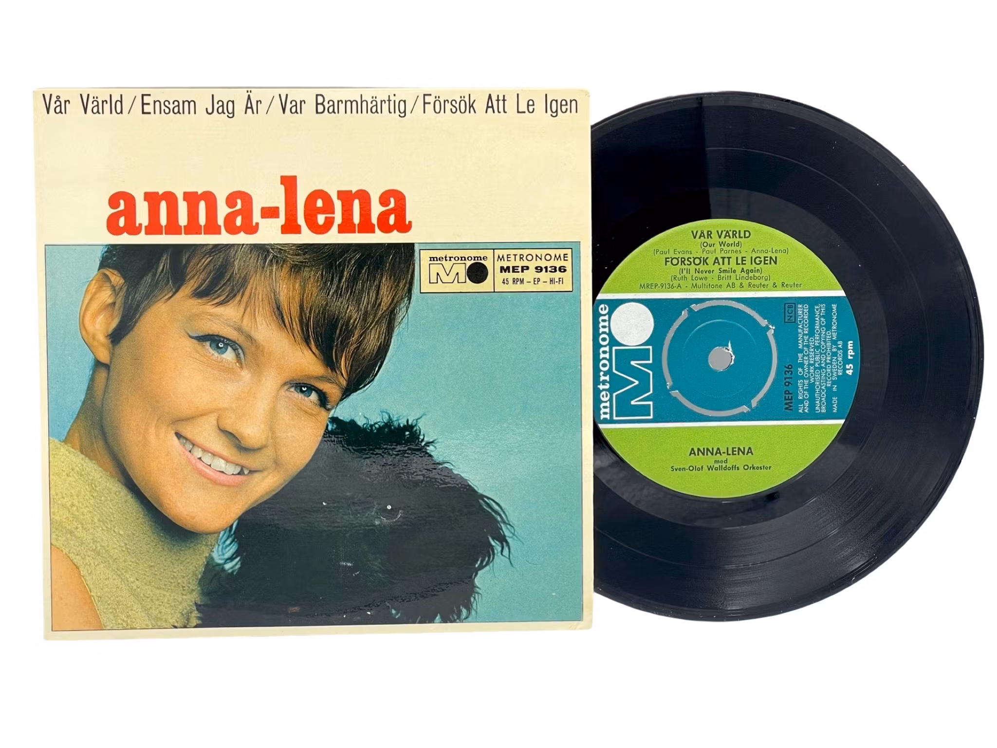 Anna Lena Vår Värld Vinyl EP