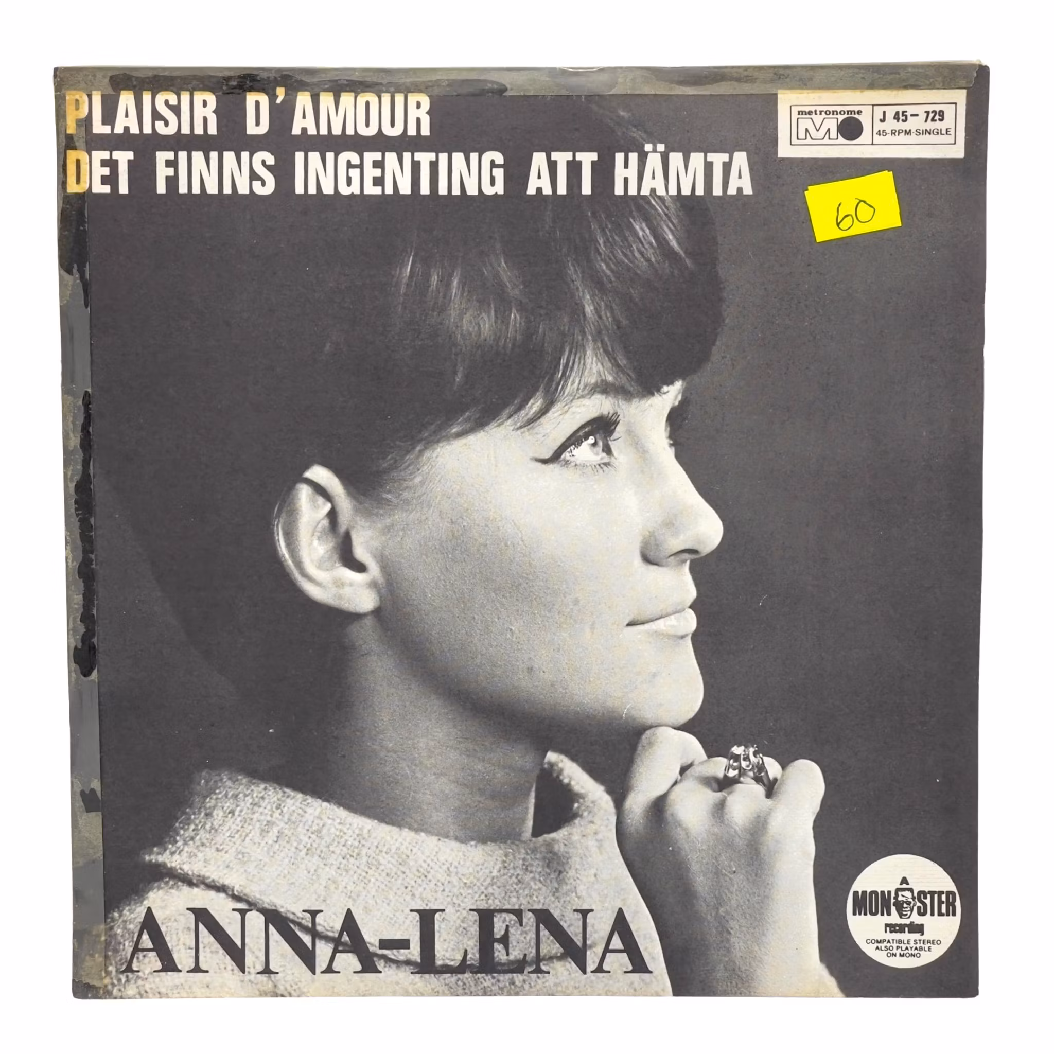 Anna Lena Plaisir D Amour Vinyl EP