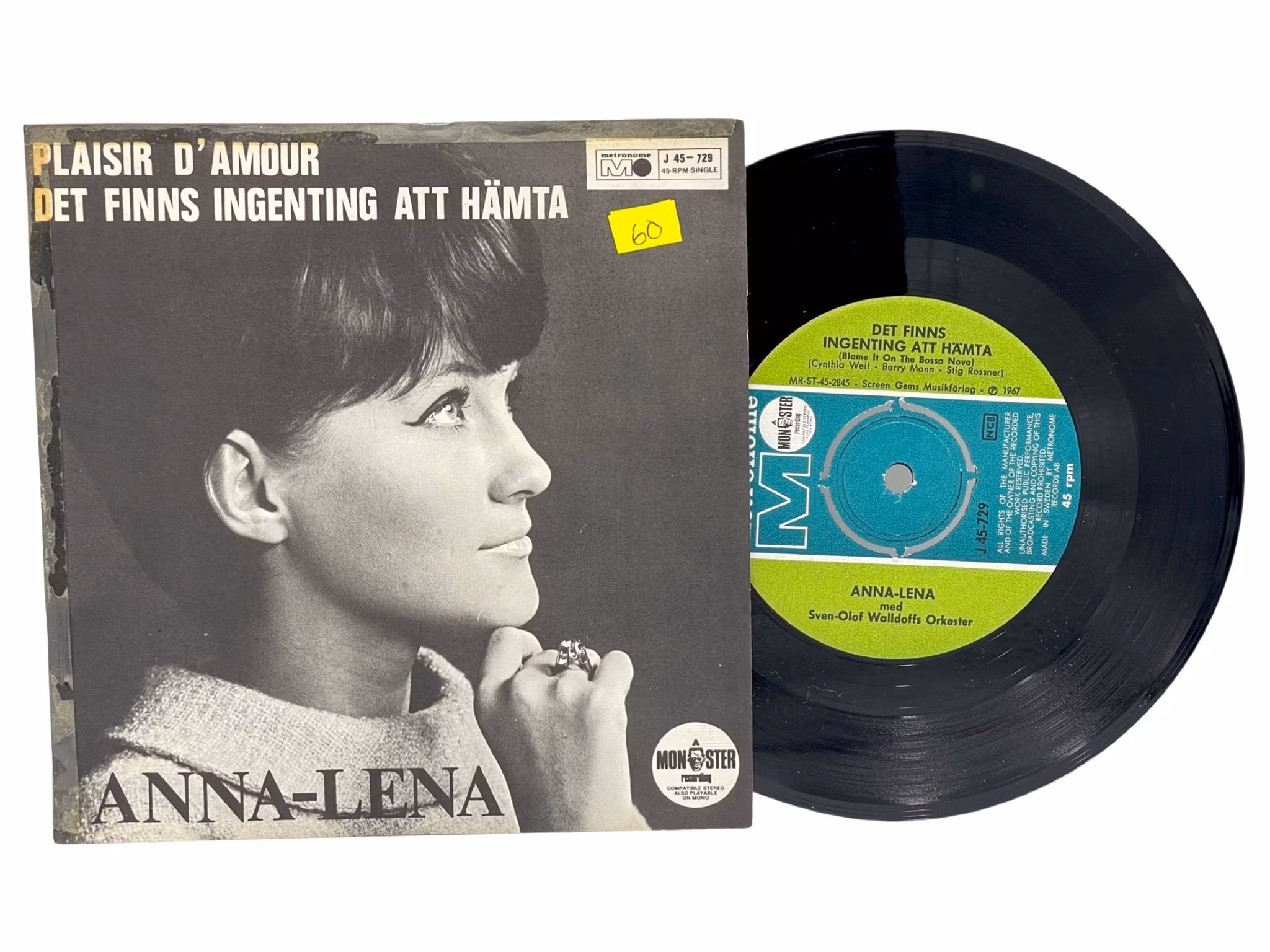 Anna Lena Plaisir D Amour Vinyl EP