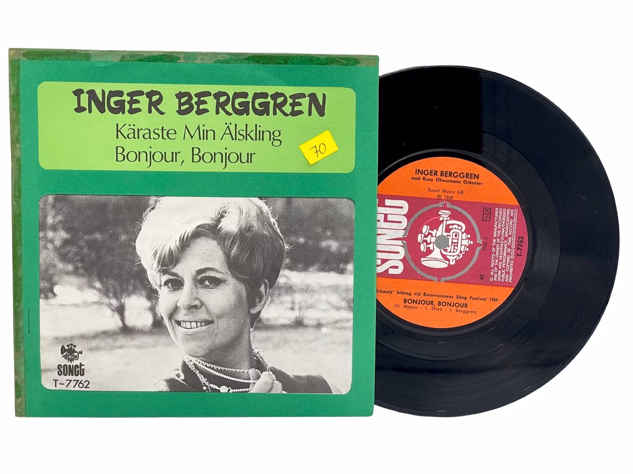 Inger Berggren Käraste Min Älskling Vinyl EP