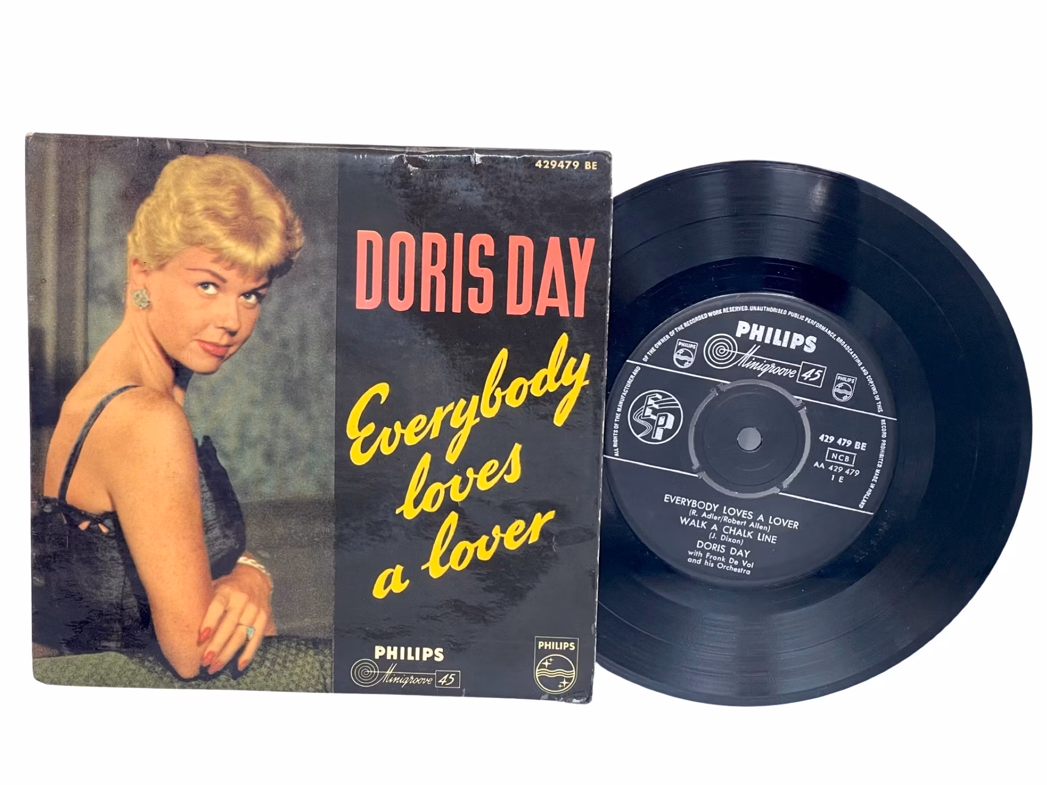 Doris Day Everybody Loves A Lover Vinyl EP