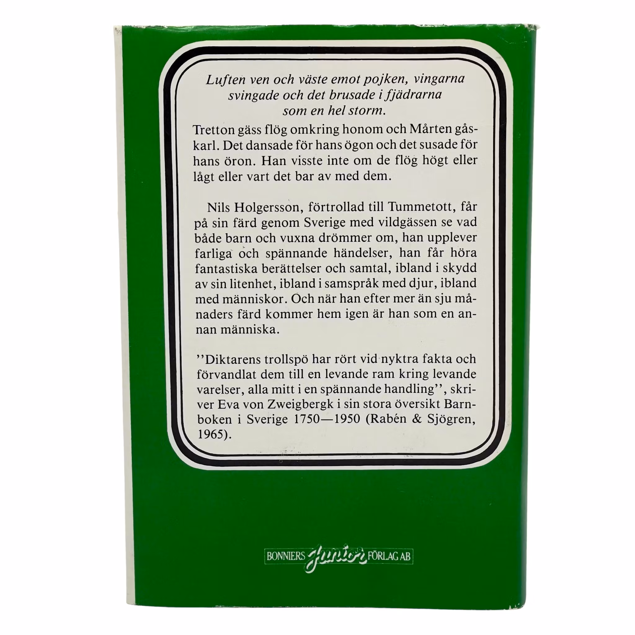 Nils Holgerssons Underbara Resa Genom Sverige 1981 Selma Lagerlöf