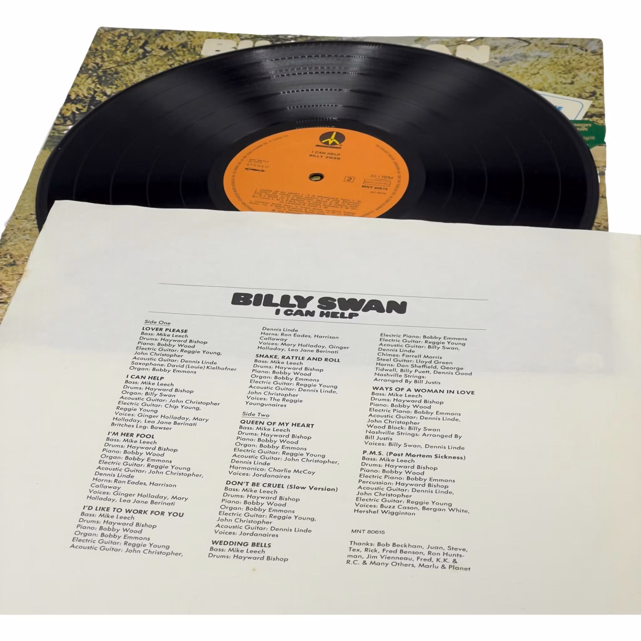 Billy Swan I Can Help Vinyl LP