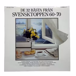 De 32 Bästa Från Svensktoppen 60-70 Vinyl 2 LP
