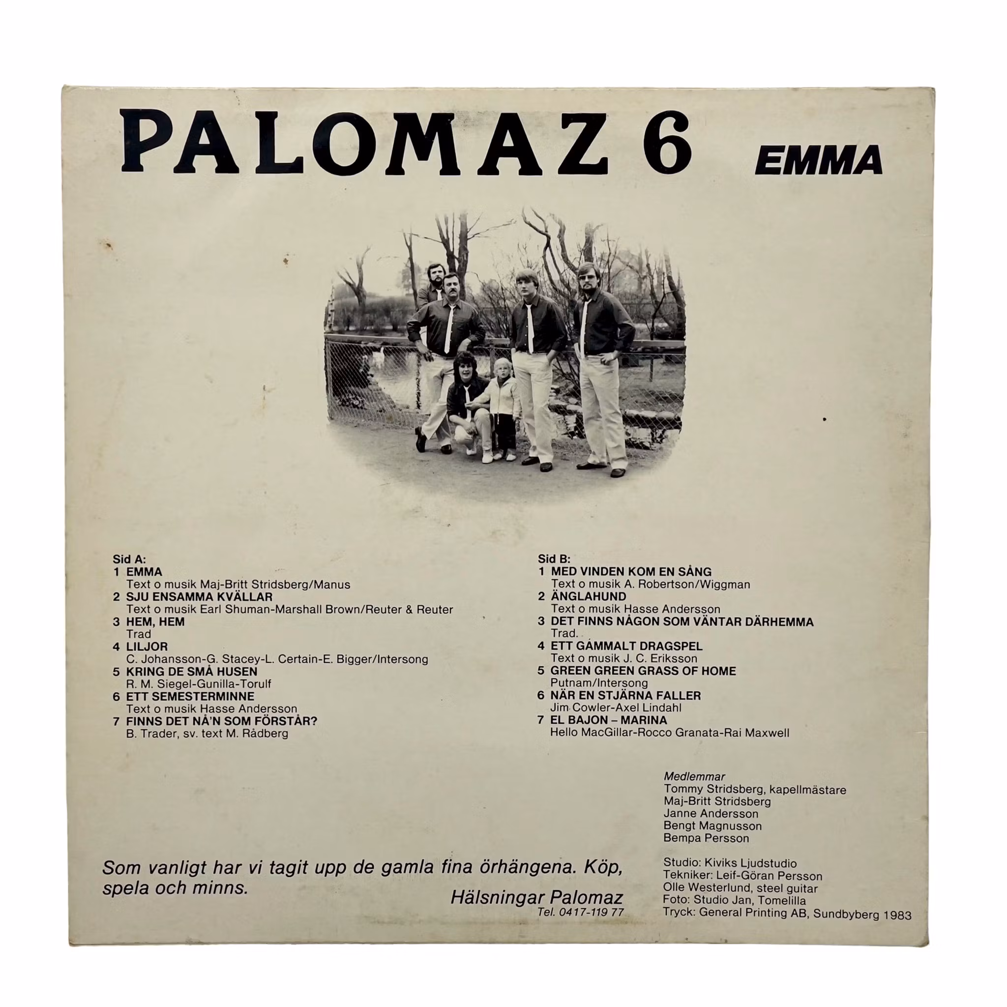 Palomaz 6 Emma Vinyl LP