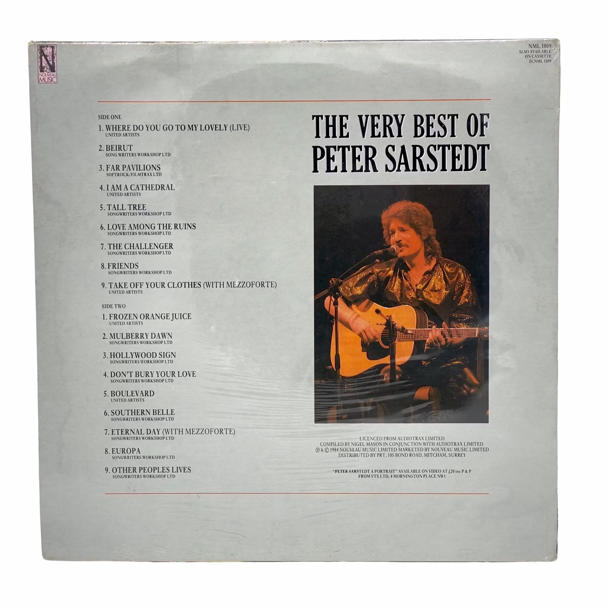 The Very Best of Peter Sarstedt Vinyl LP NY