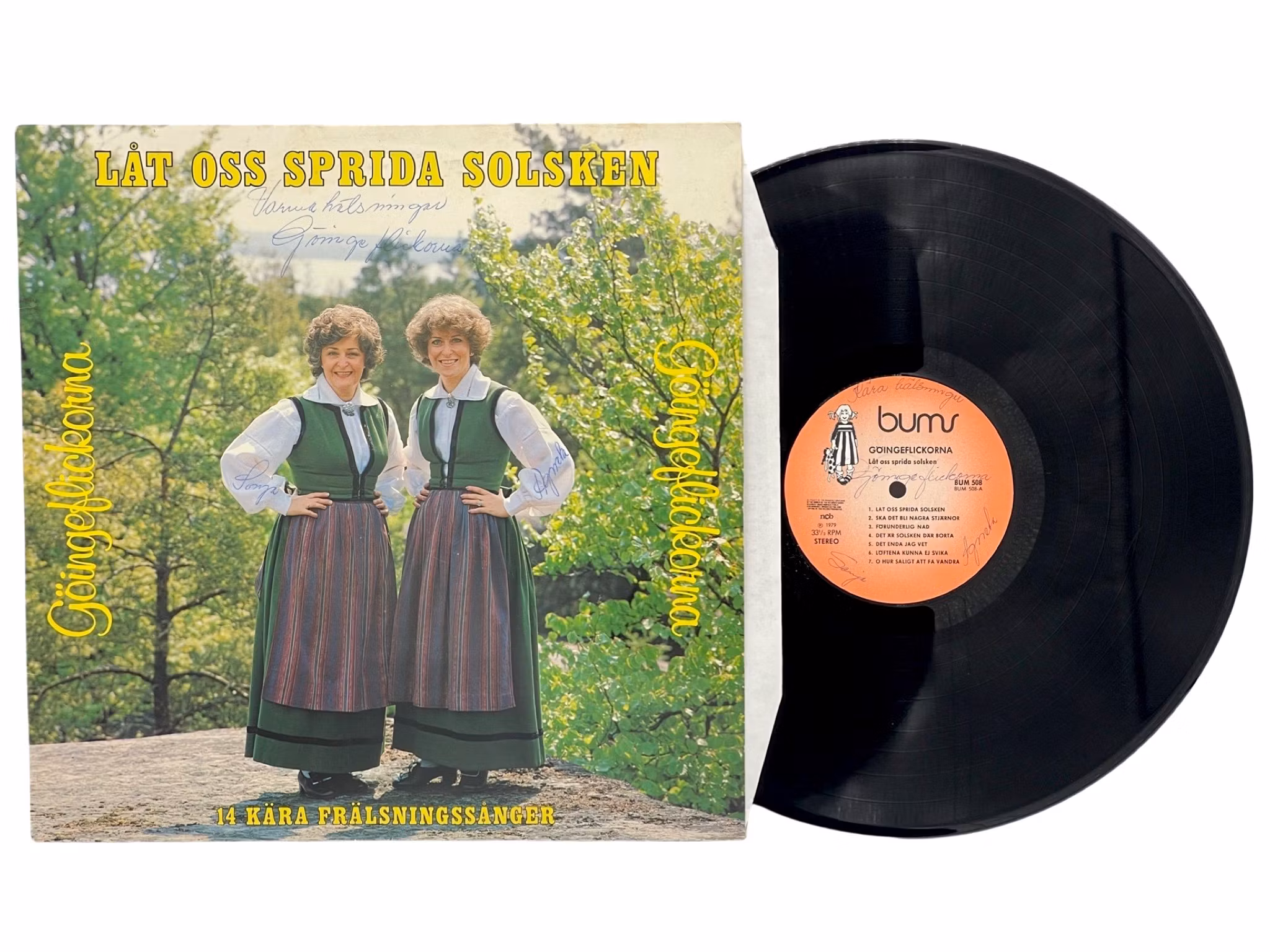 Göingeflickorna Låt Oss Sprida Solsken Vinyl LP