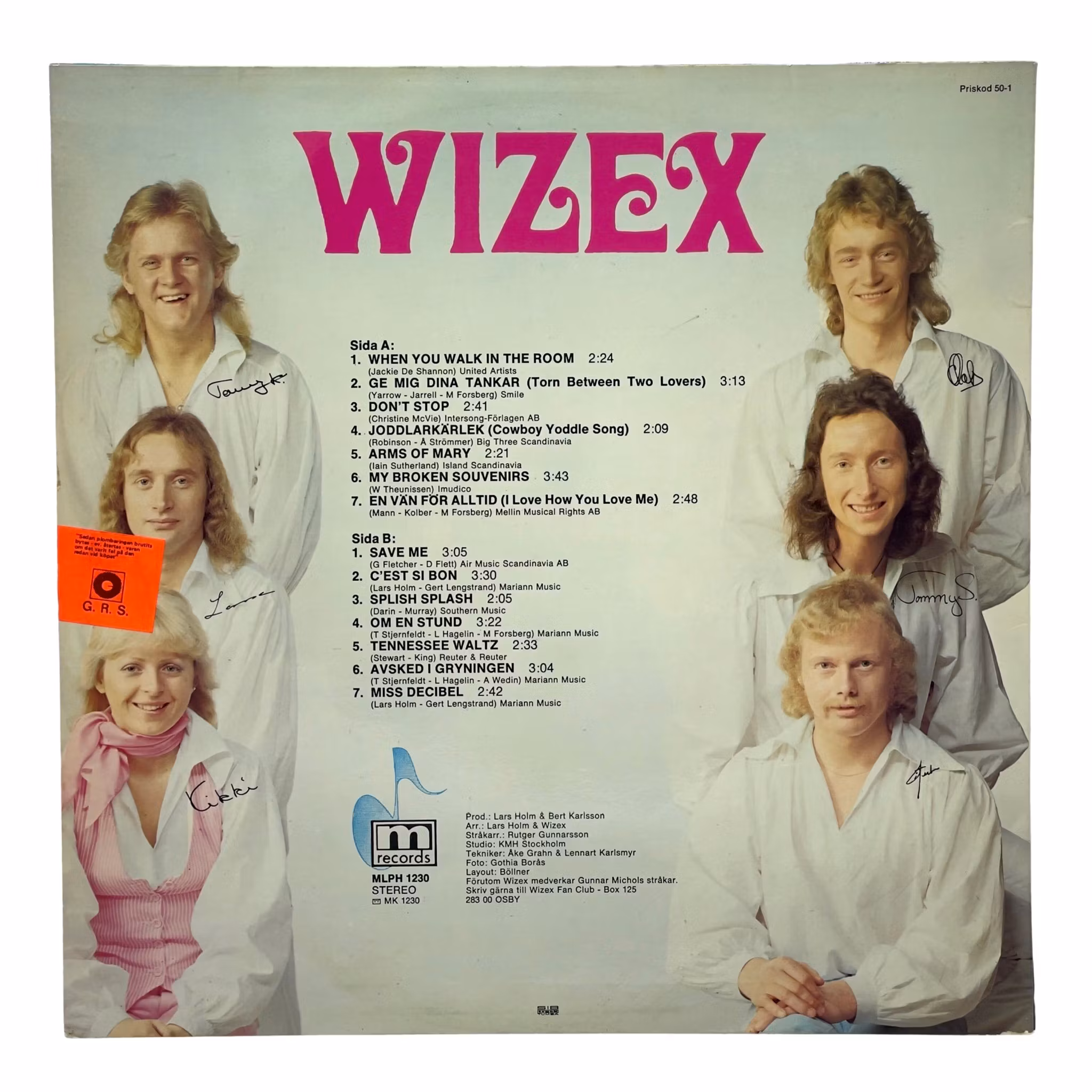 Wizex Miss Decibel Vinyl LP
