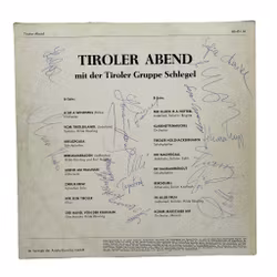 Tiroler Abend Mit Der Tiroler Gruppe Schlegel Vinyl LP