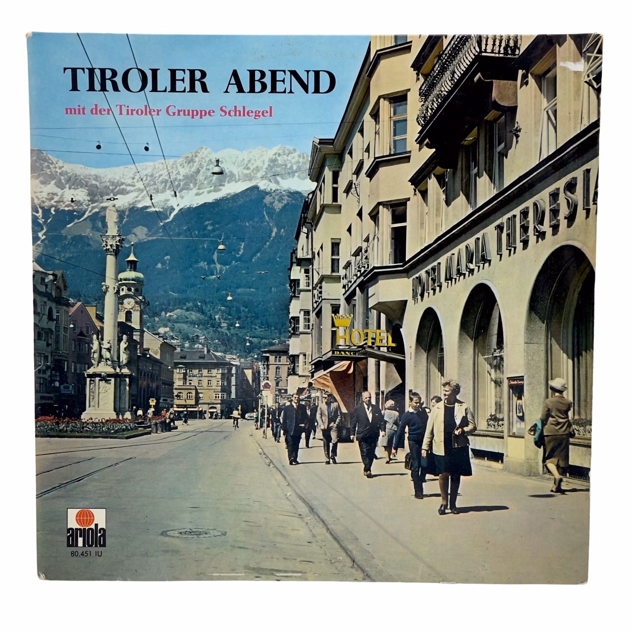 Tiroler Abend Mit Der Tiroler Gruppe Schlegel Vinyl LP