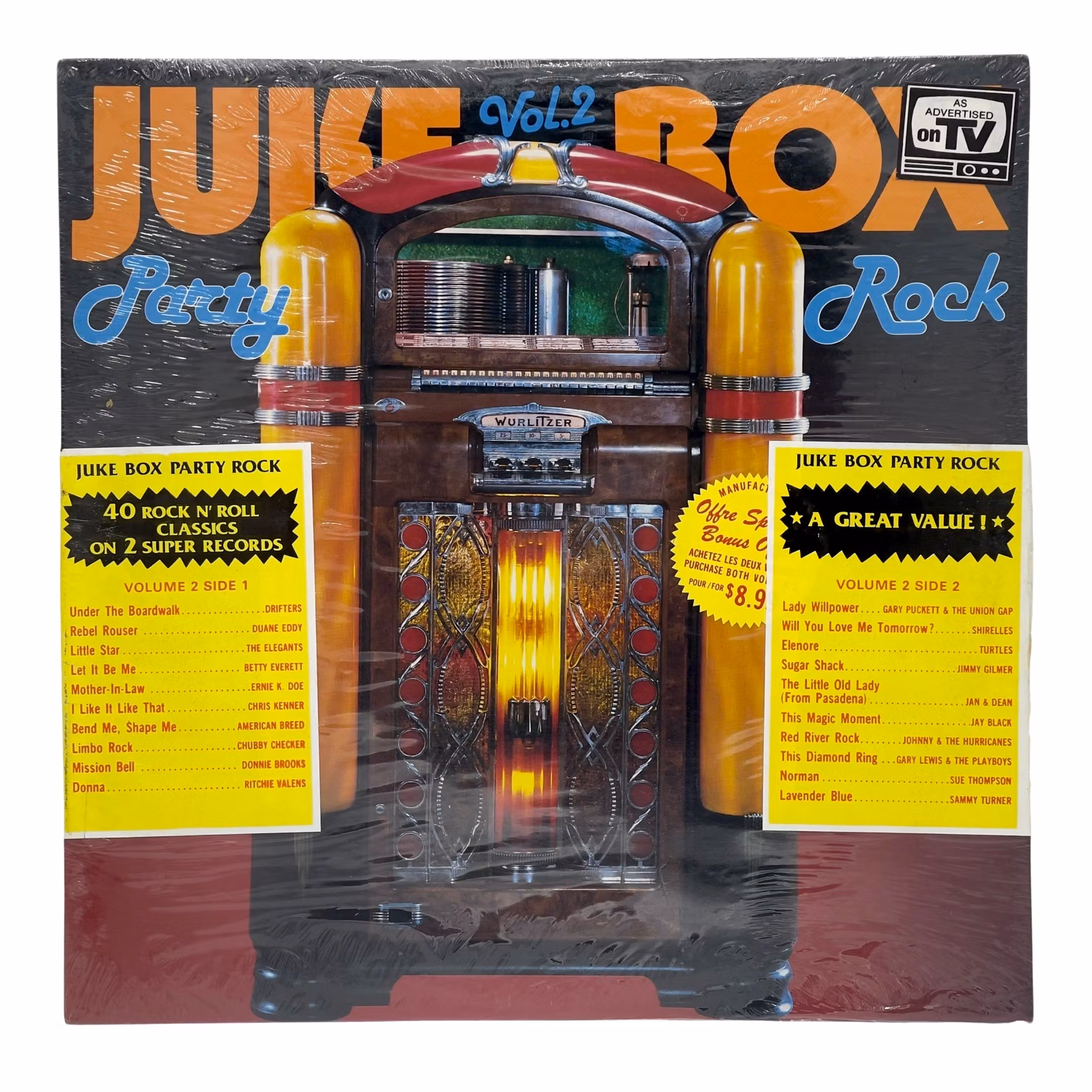 Juke Box Party Rock Vol 2 Vinyl LP NY